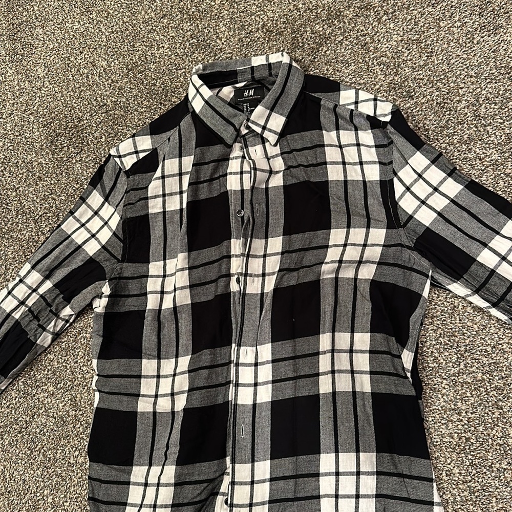 HM plaid shirt - Picture 3 of 4